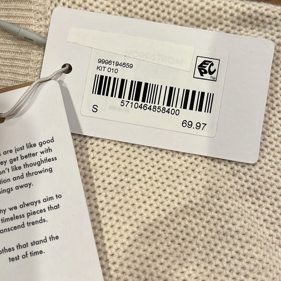 NNO7 No Nationality thermal knit crew sweater - Picture 8 of 10